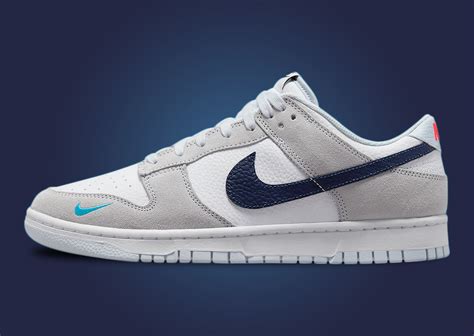 nike dunk low mini swoosh grey|dunk low mini swoosh.